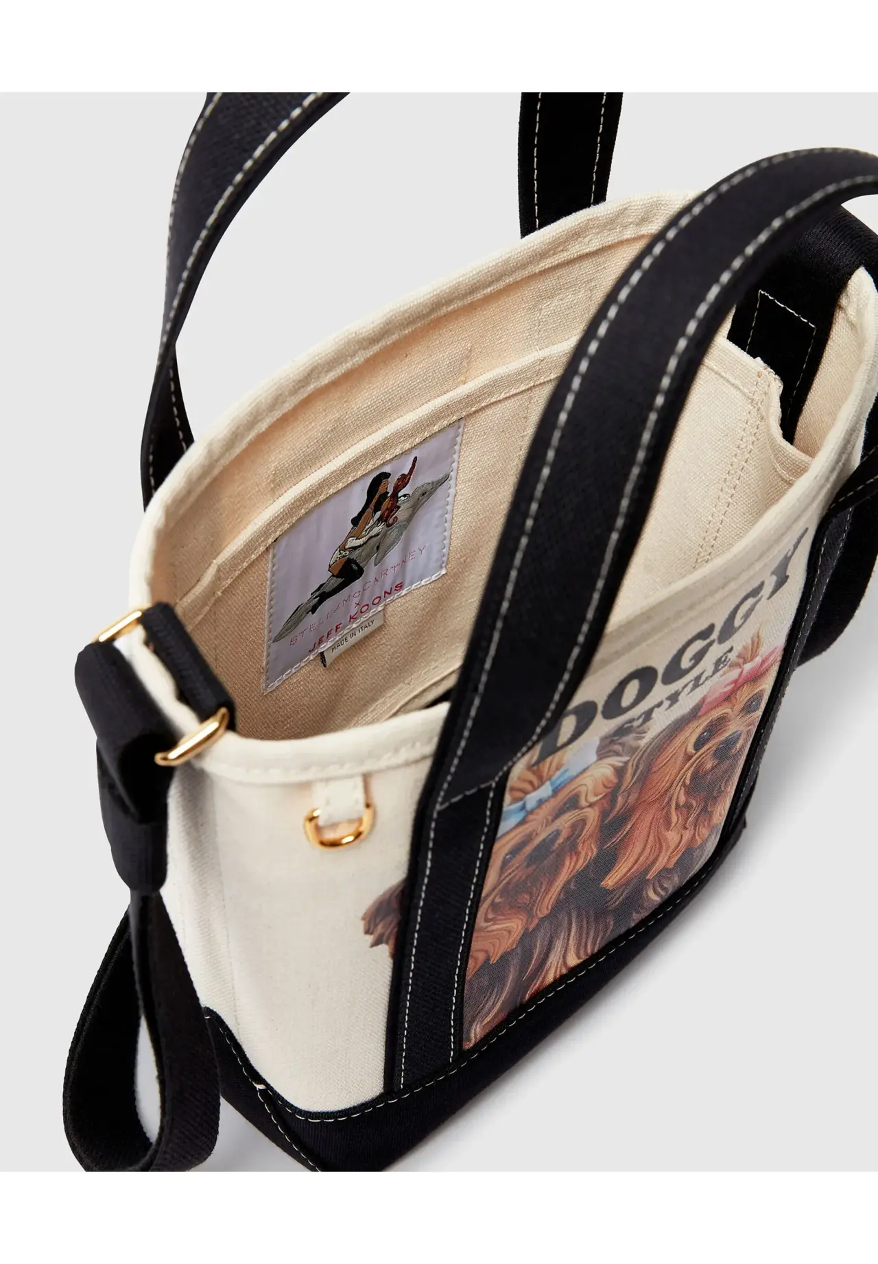 x Jeff Koons Doggy Style Crossbody Tote Bag