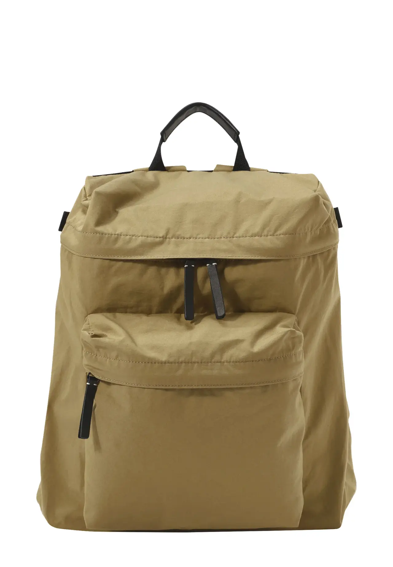 COTTON NYLON HIDENSE POPLIN BACKPACK