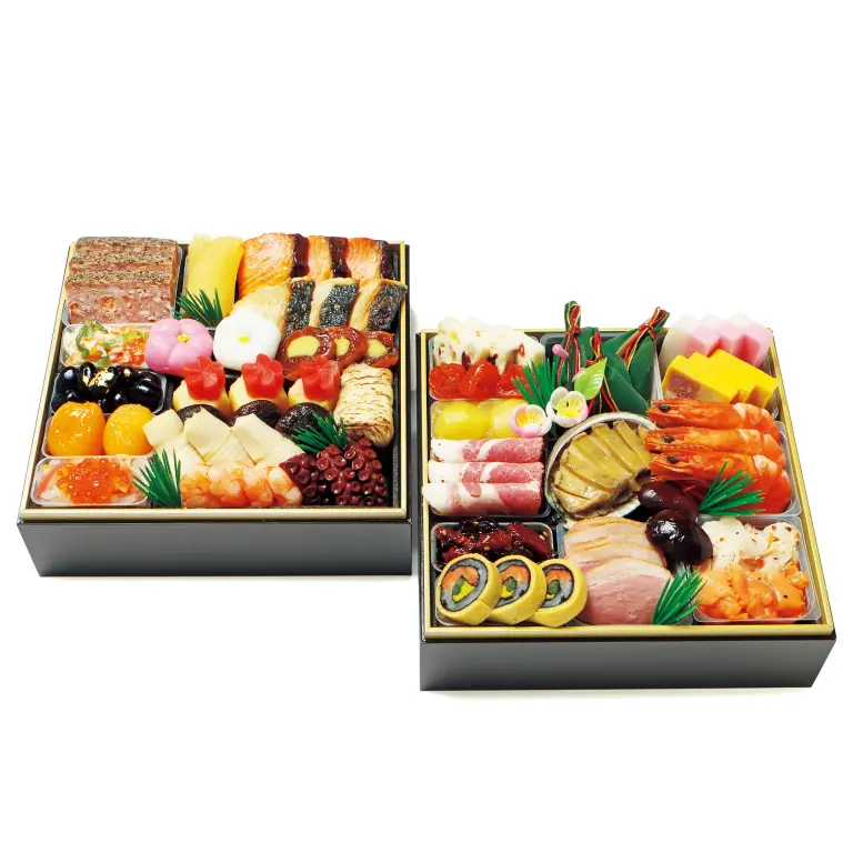 Japanese-Western Ryotei Osechi Two-tier