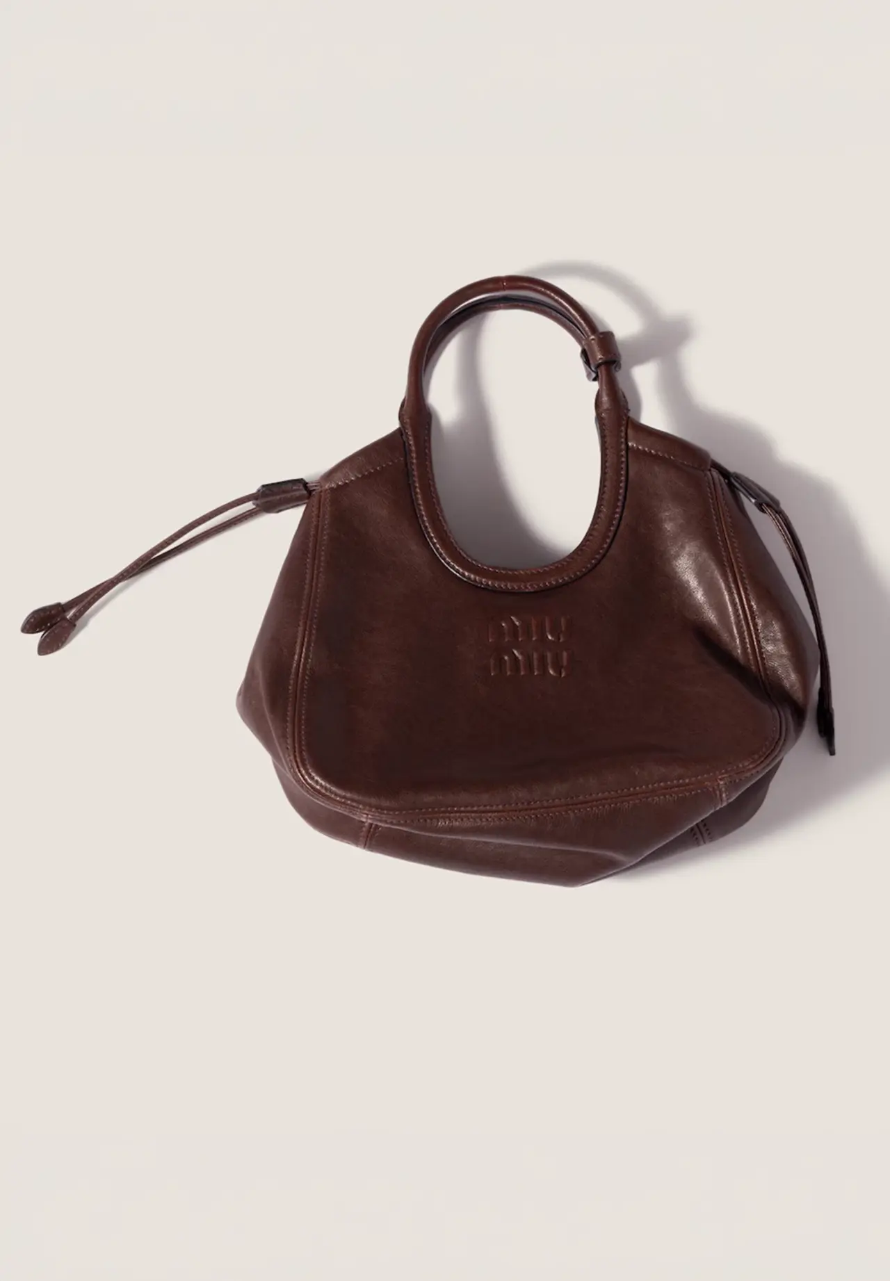Ivy Nappa Leather Tote Bag