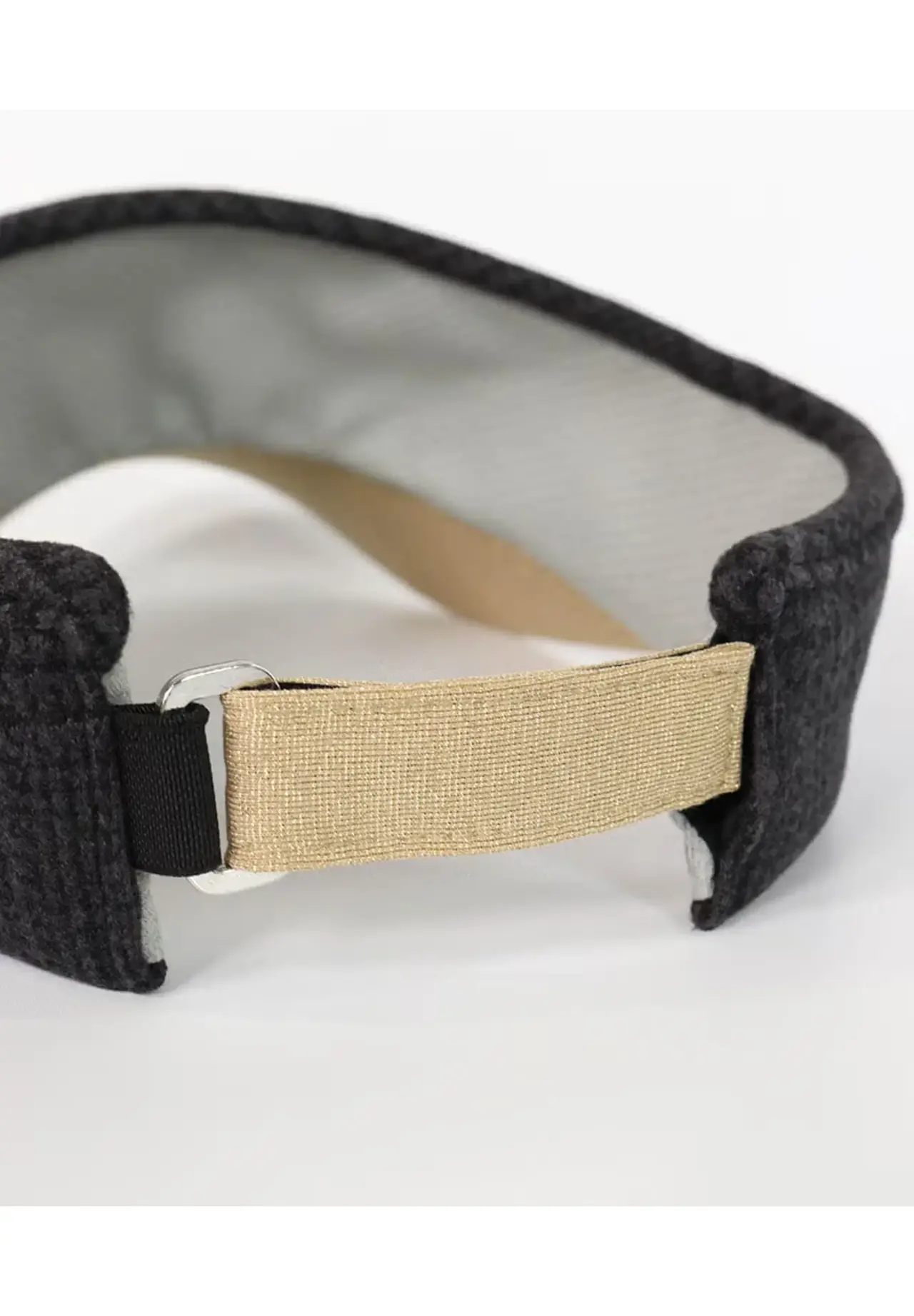 Glen plaid sun visor