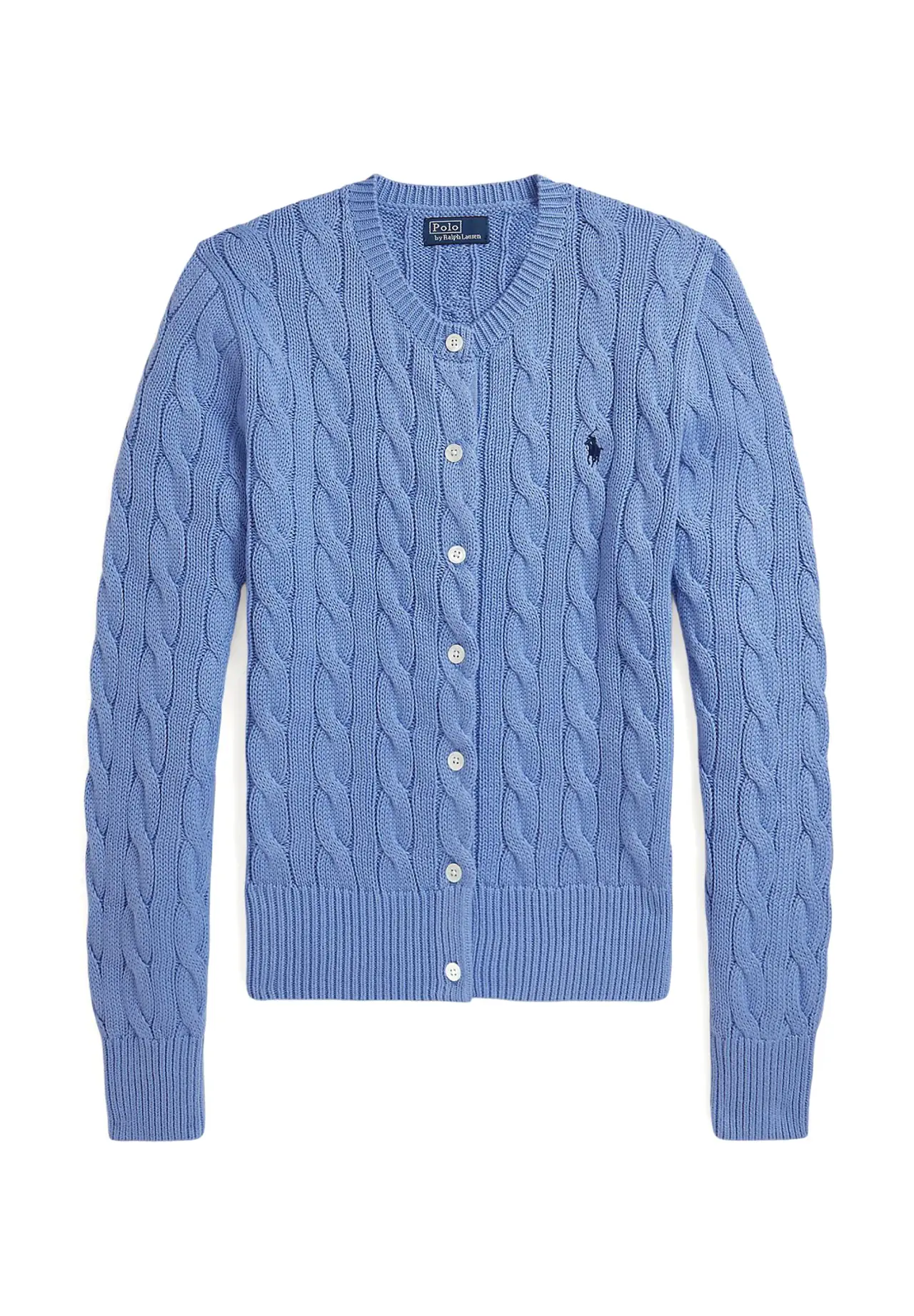 POLO RALPH LAUREN ケーブルニット コットン クルーネック