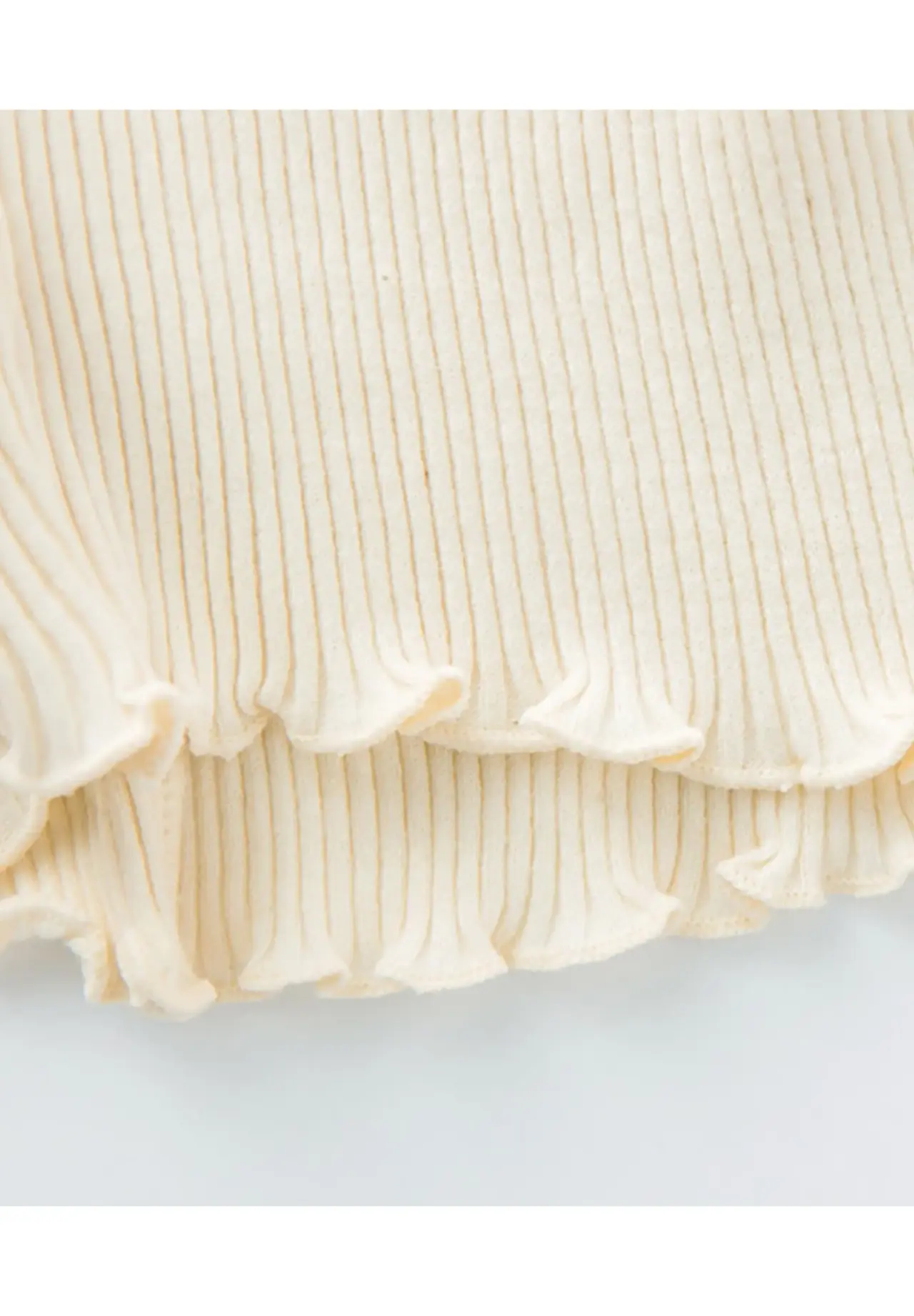 Tube Ribbed Tap Pants
