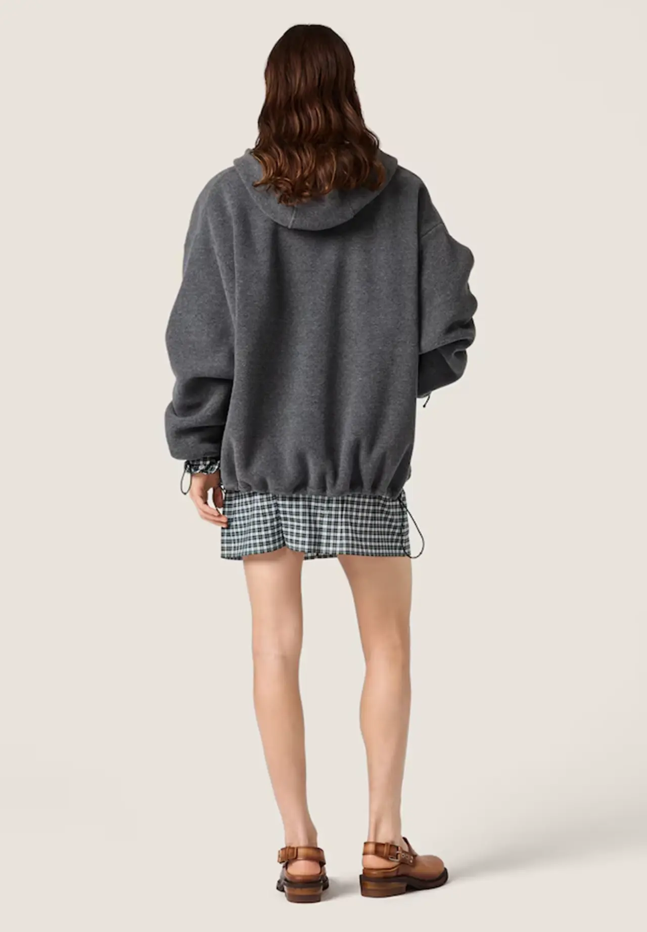 Fleece Zip-Up Hoodie Jacket