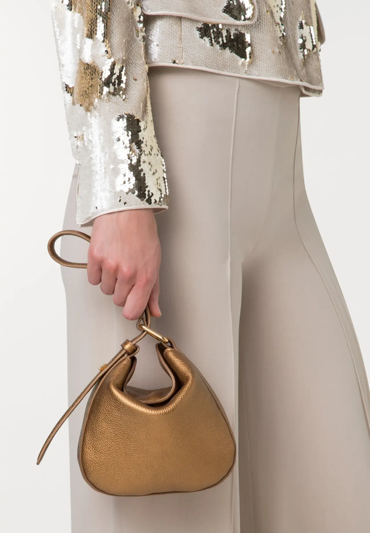 Anna Micro Hobo Bag