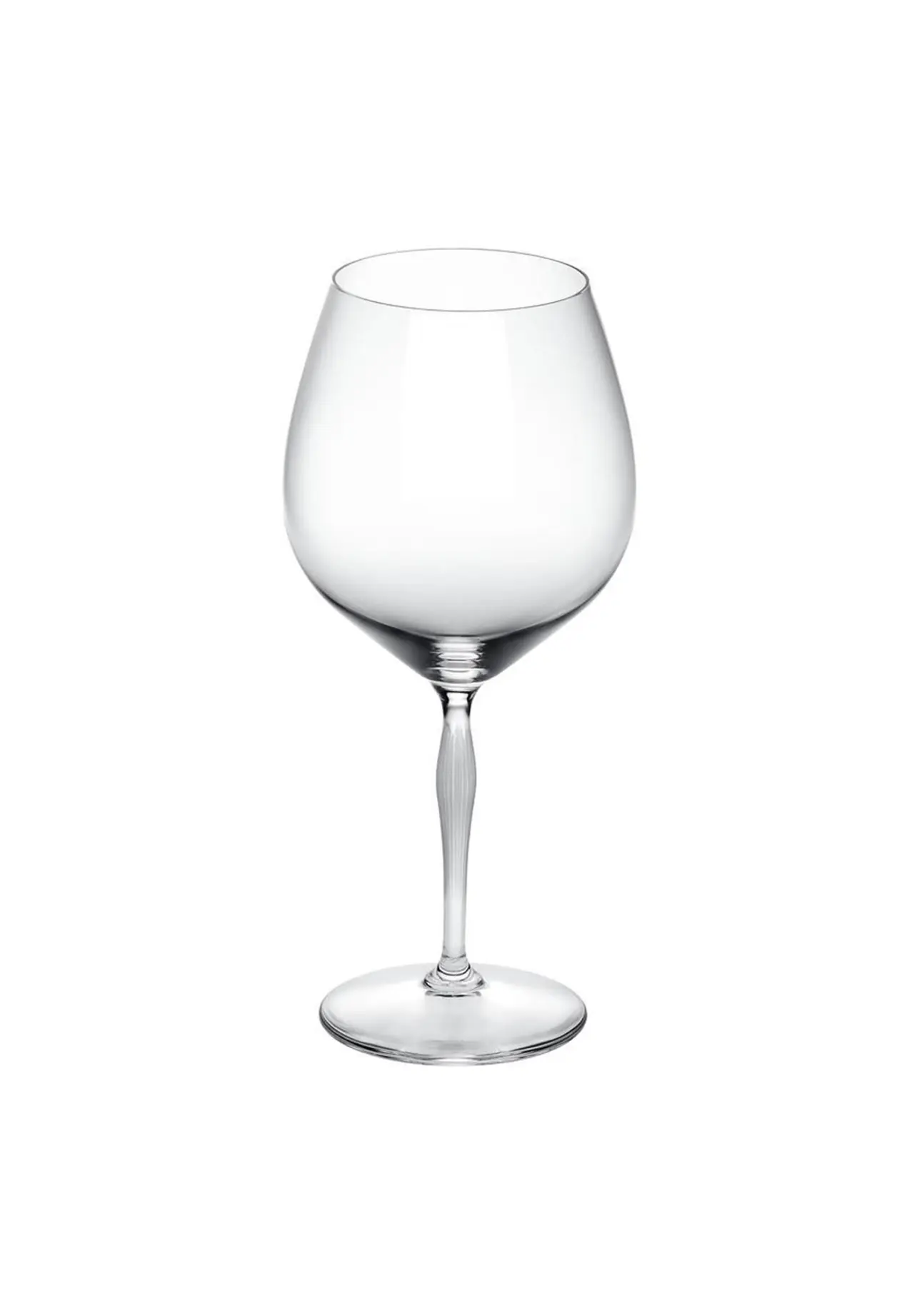100 POINTS Burgundy Glass