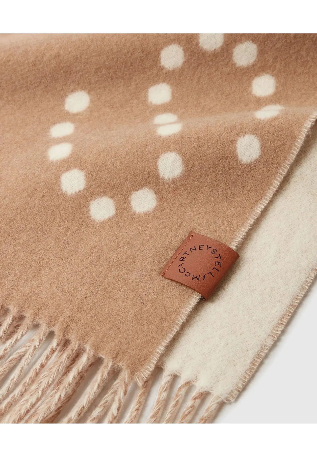 Logo Fringe Scarf
