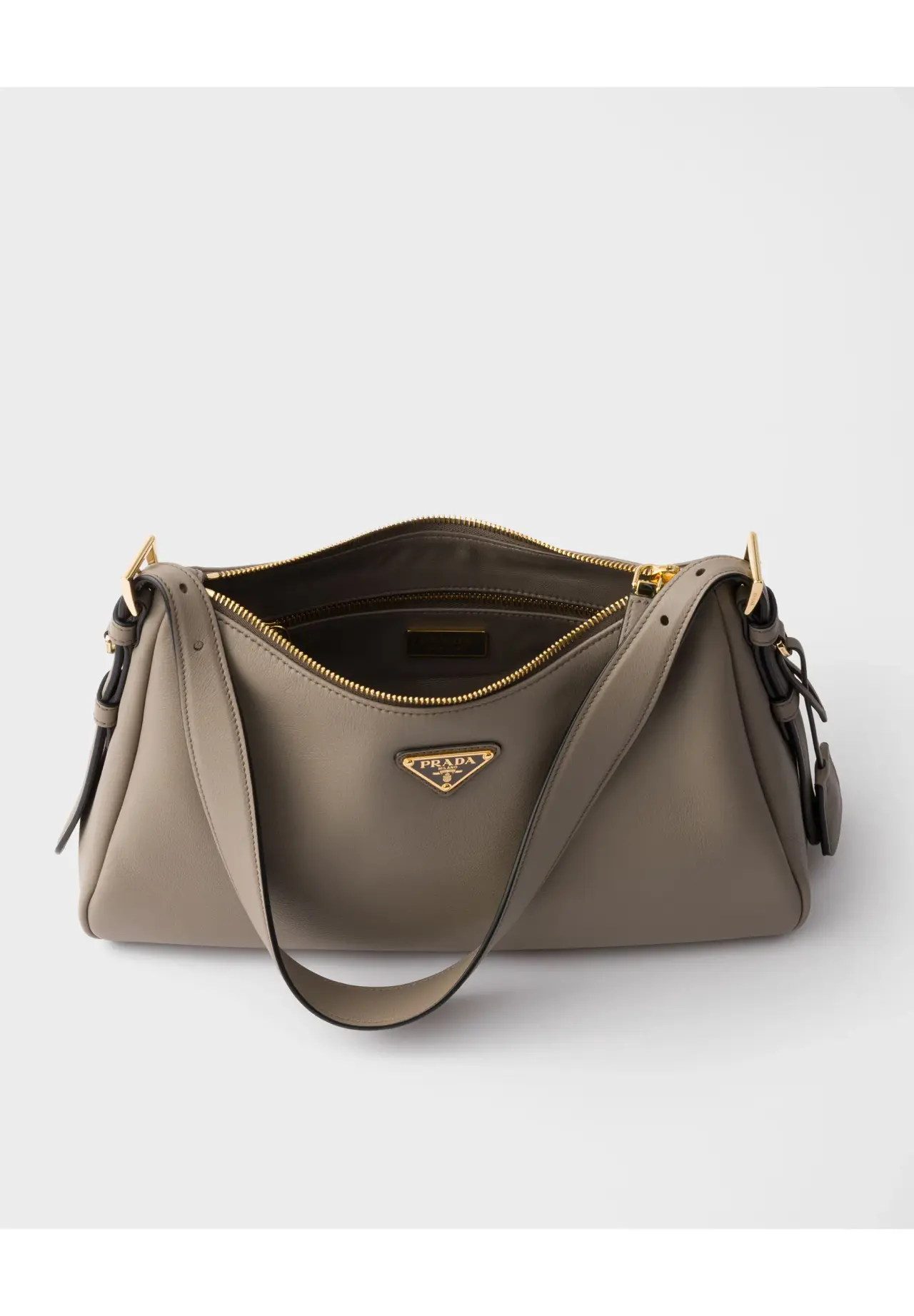 Prada Aimée Medium Leather Shoulder Bag | Matsuya Ginza