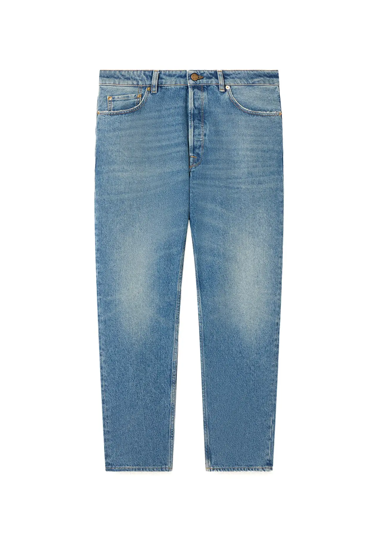 Men's Slim-Fit Jeans in Medium Wash