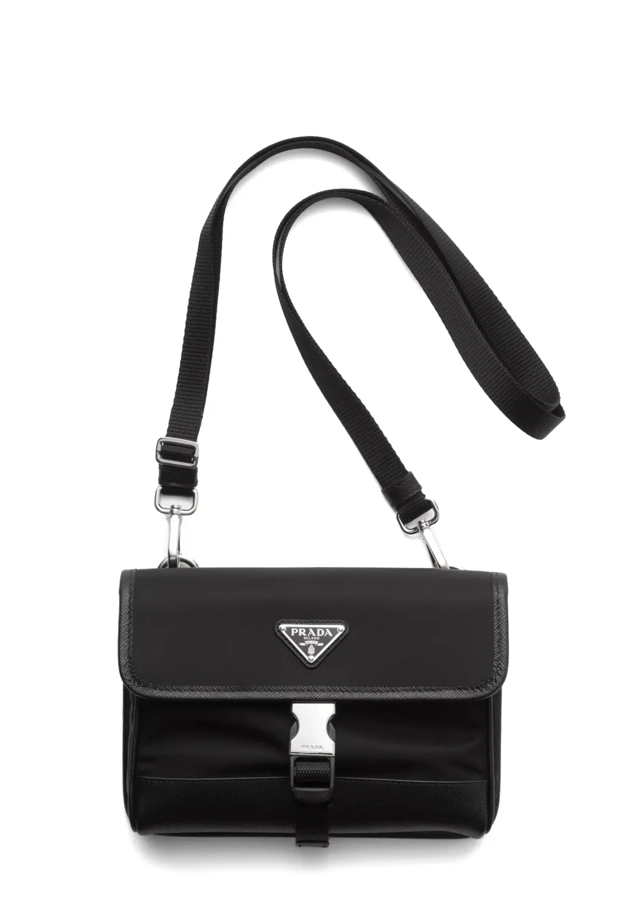 Re-Nylon x Saffiano 皮革手机壳