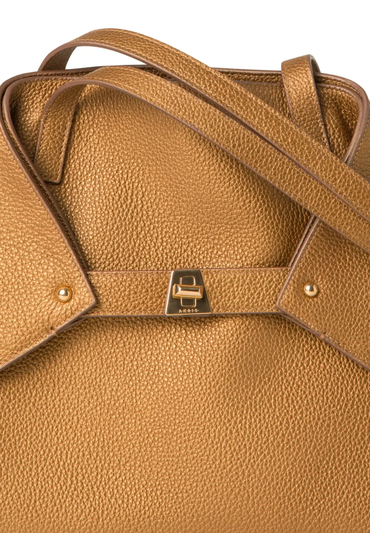 Ai Small Shoulder Bag Bronze Gold