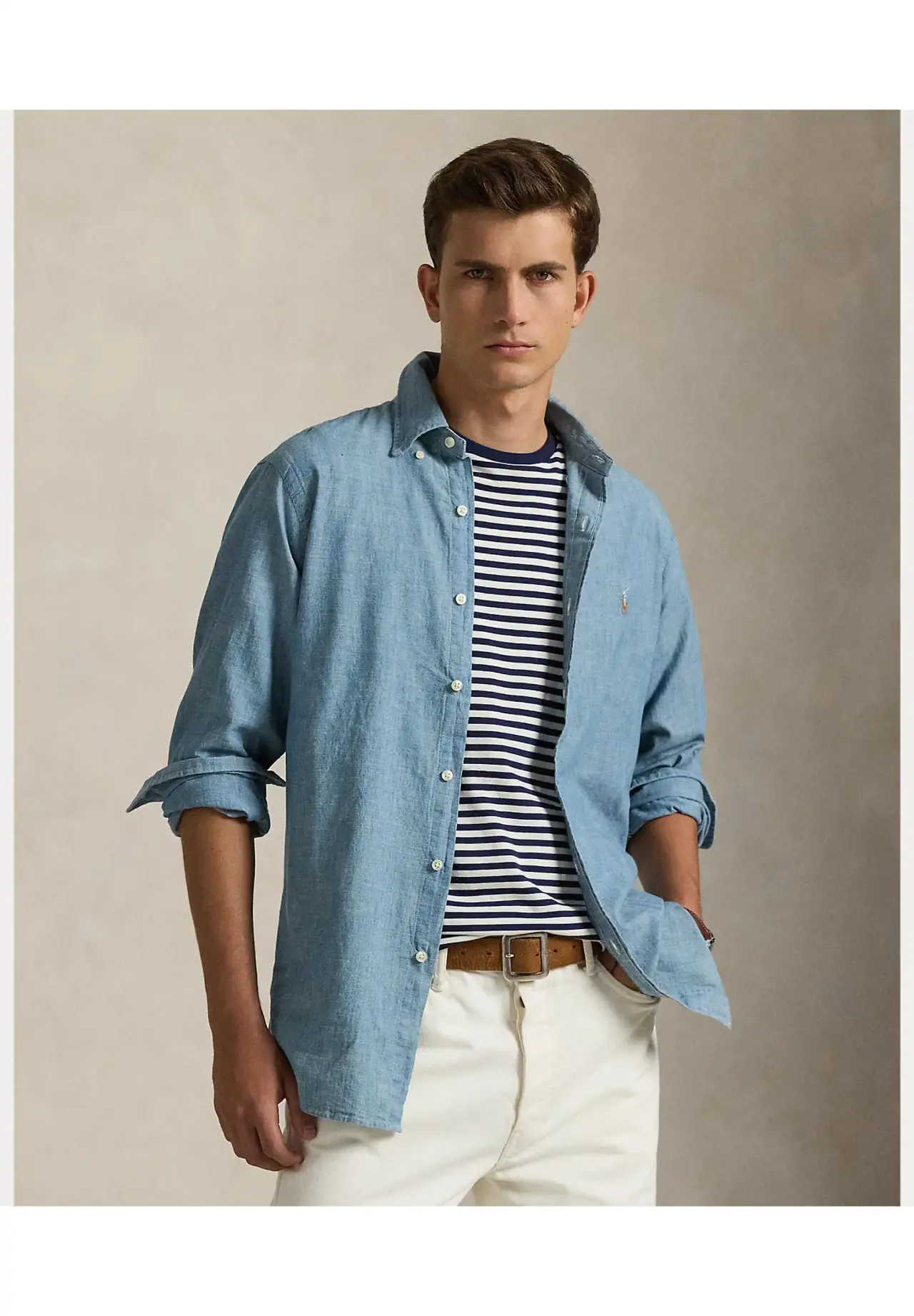 POLO RALPH LAUREN クラシック フィット シャンブレー シャツ