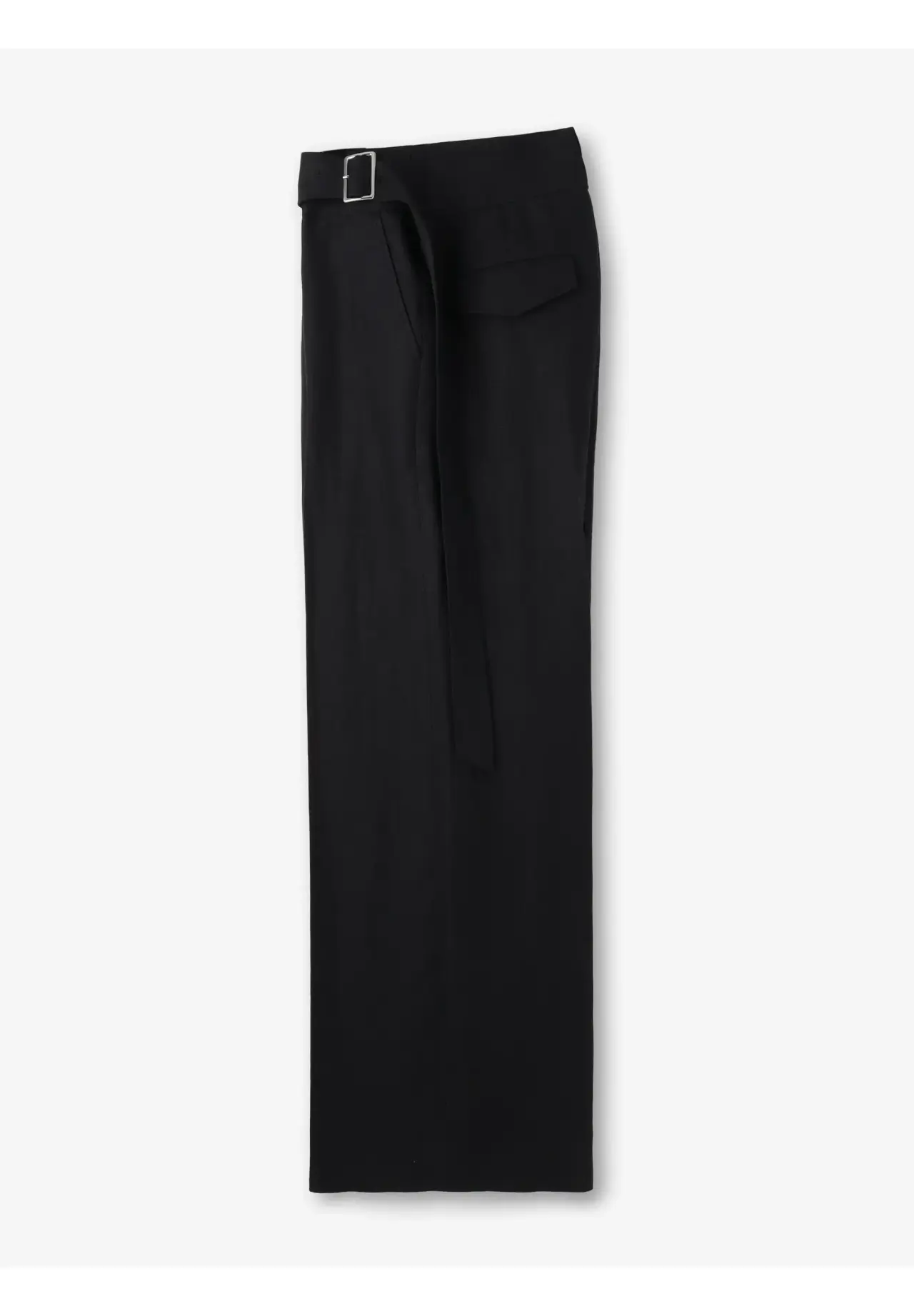 アイリッシュリネン ワイドストレートパンツ