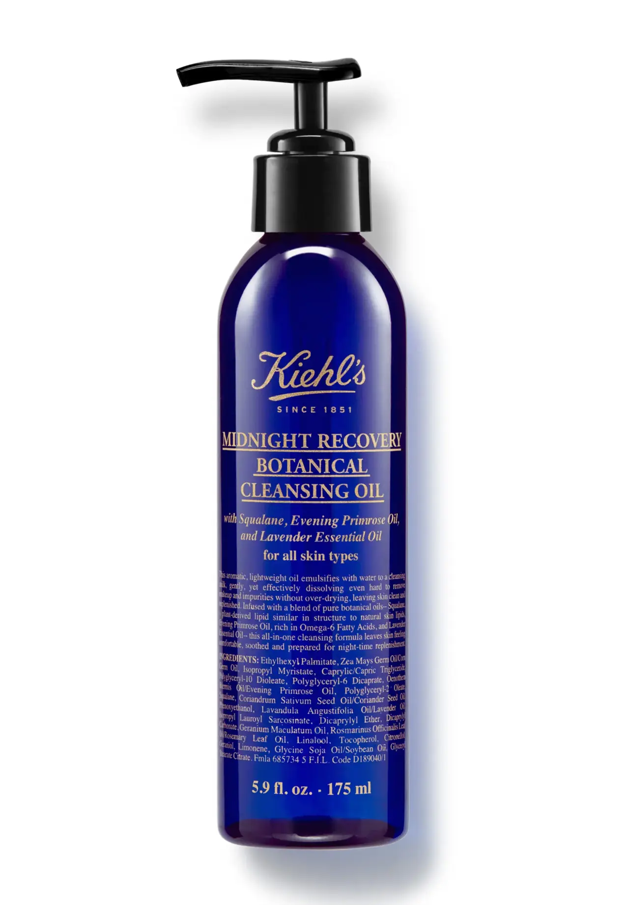キールズ ミッドナイトボタニカル クレンジングオイル 175ml