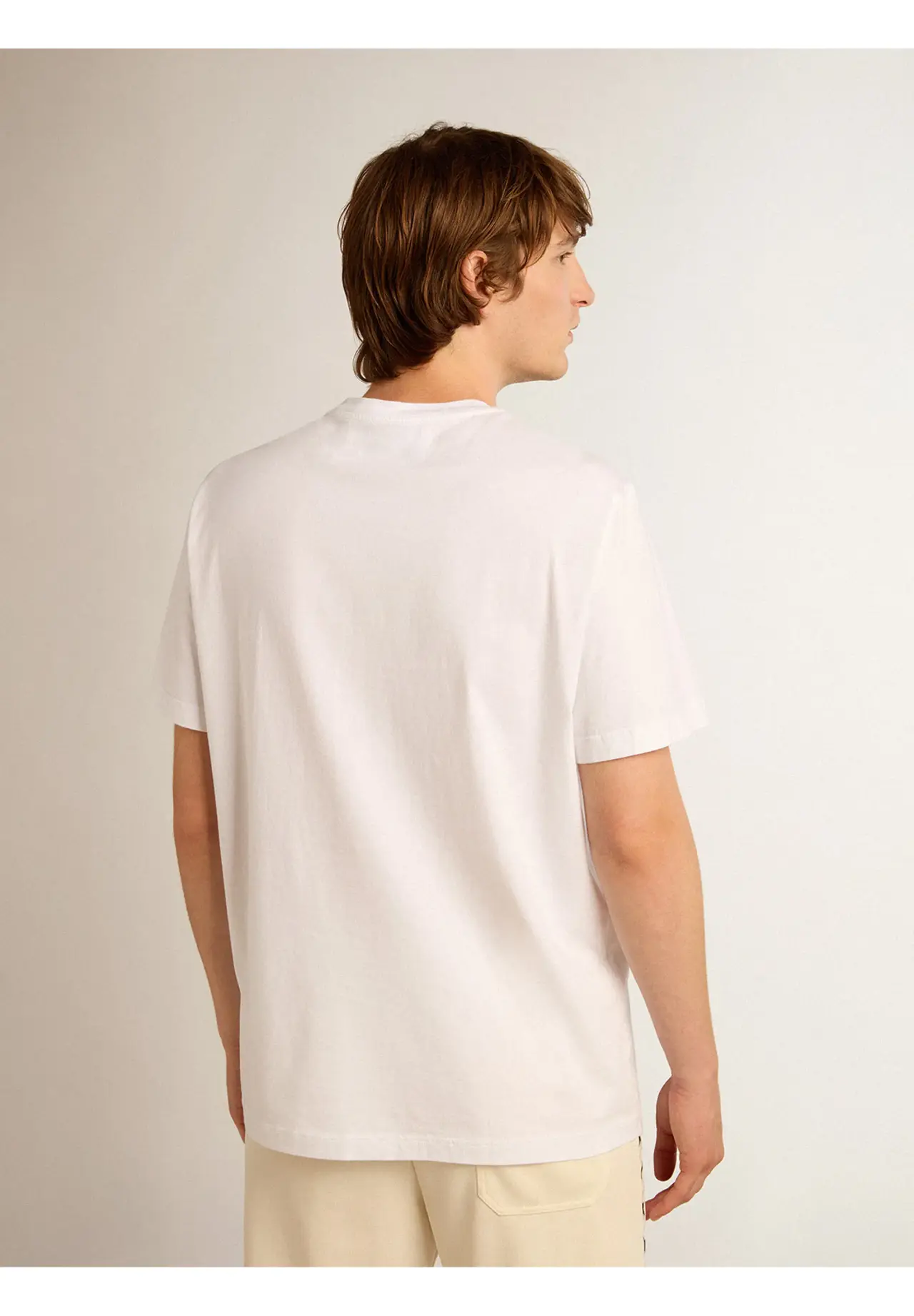 Starコレクション Tシャツ（ホワイト） フロント：ブラックスター