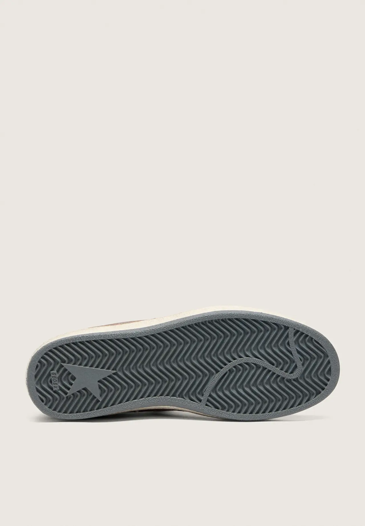 Ball Star Women's Suede (Lavender) Glitter Star (Silver) & Laminated Leather Heel Tab
