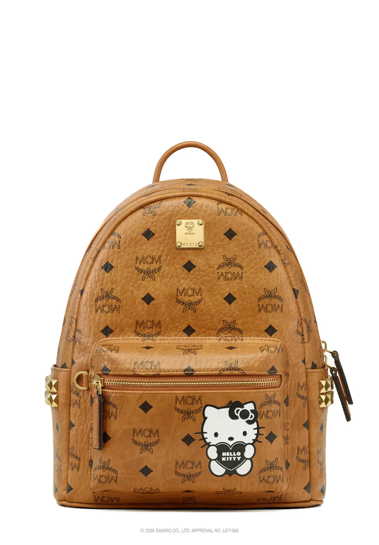 MCM x HELLO KITTY Stark サイドスタッズ バックパック | Matsuya Ginza