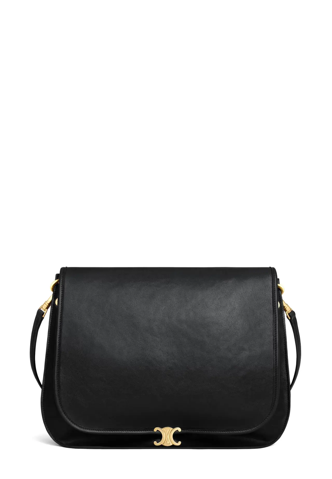 Besace Soft Triomphe / Supple Shiny Lambskin