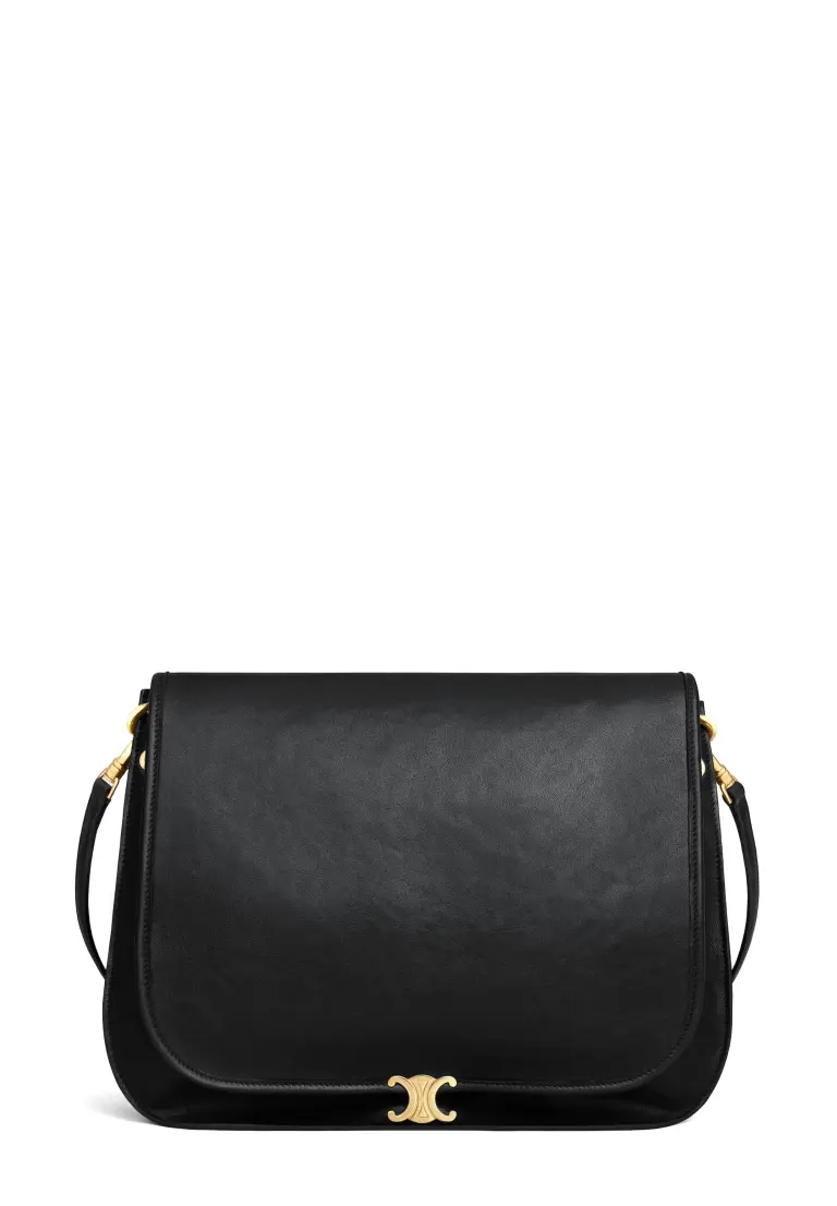 Besace Soft Triomphe / Supple Shiny Lambskin