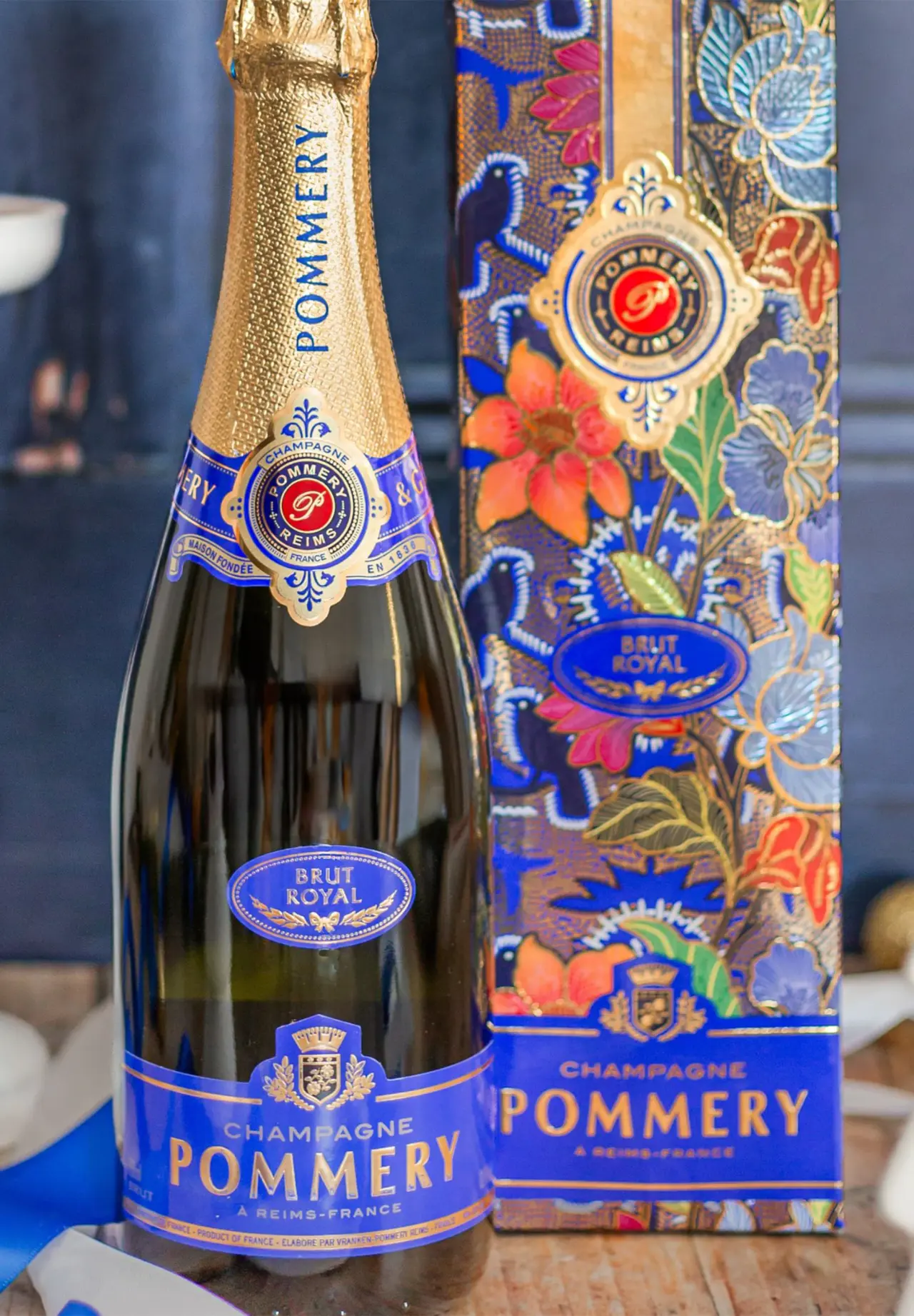 Pommery Brut Royal Batik Box 750ml | Matsuya Ginza