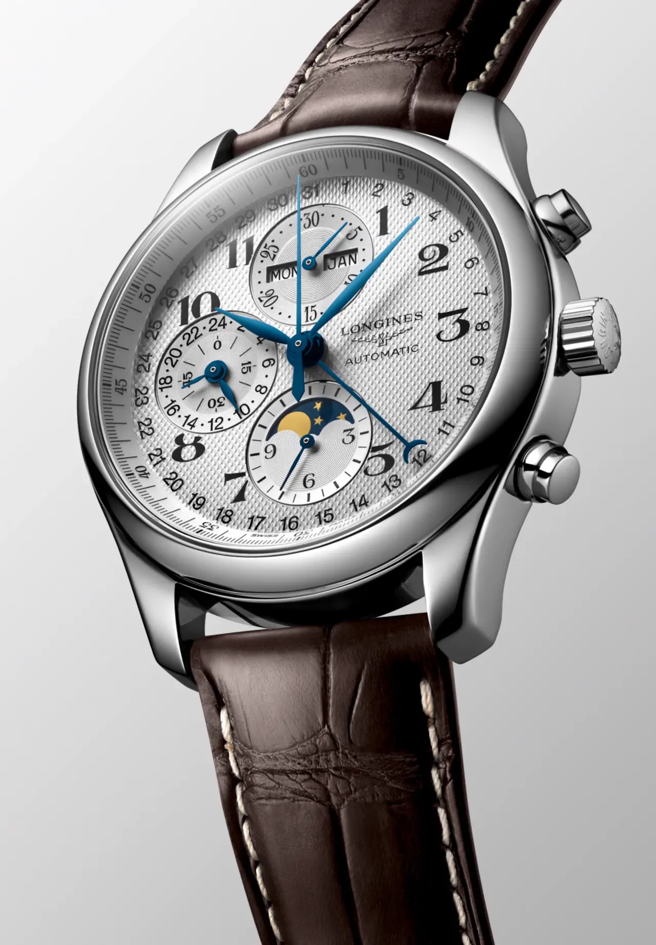 ロンジン マスター コレクション クロノ ムーンフェイズ 42mm