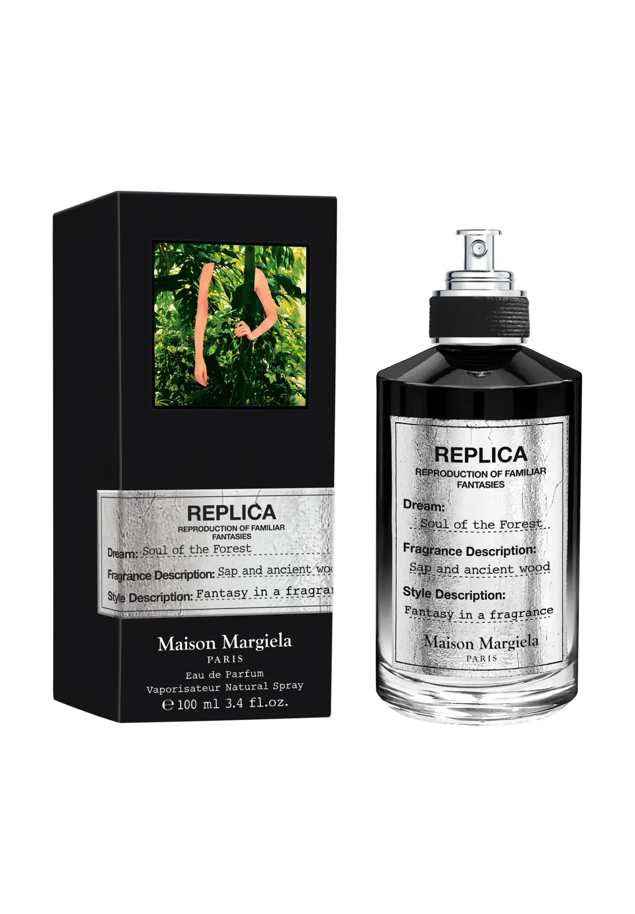 メゾンマルジェラ レプリカ ソウルオブフォレスト100ml(残量8割程度) レプリカ オードパルファン ソウル オブ ザ フォレスト 100ml