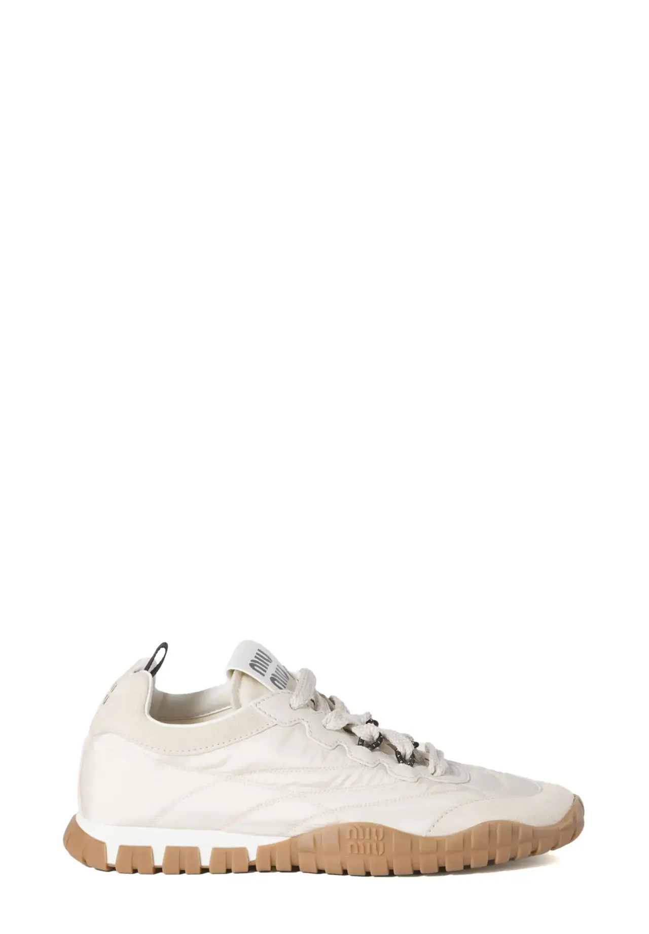 Tyre Technical Fabric x Suede Sneakers