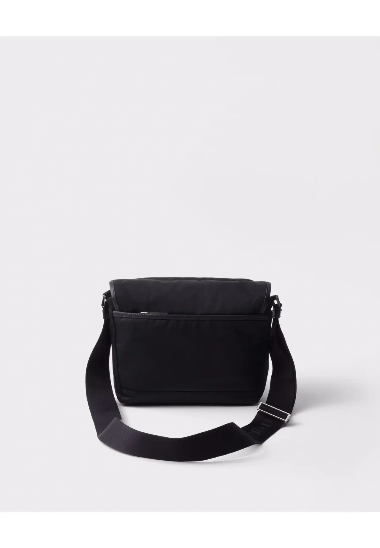 Re-Nylon and Saffiano Leather Shoulder Bag