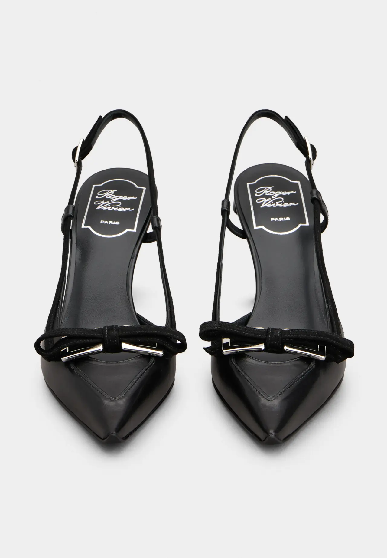 Virgule Slingback Pumps