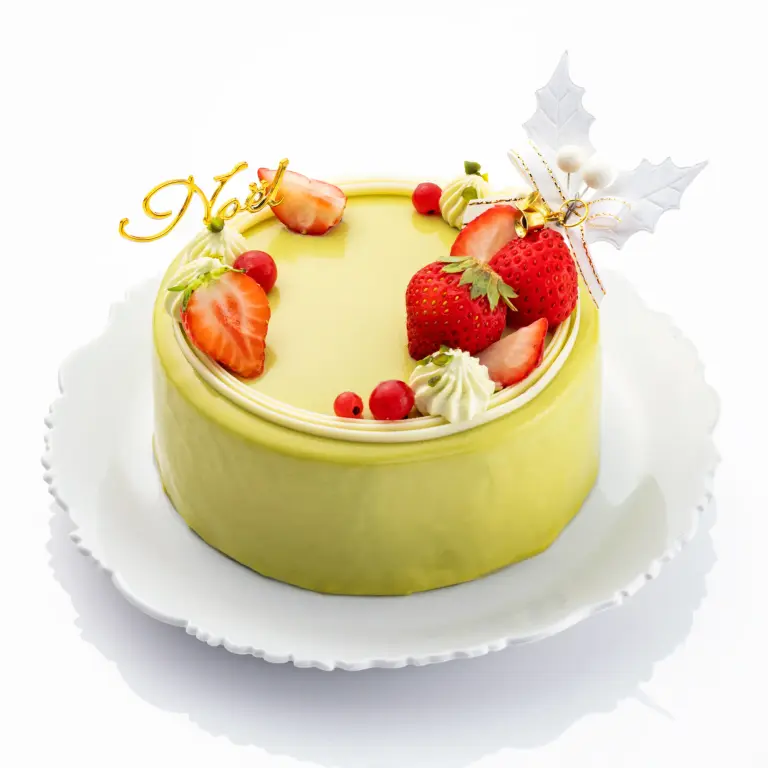 Noël Pistache Fraise