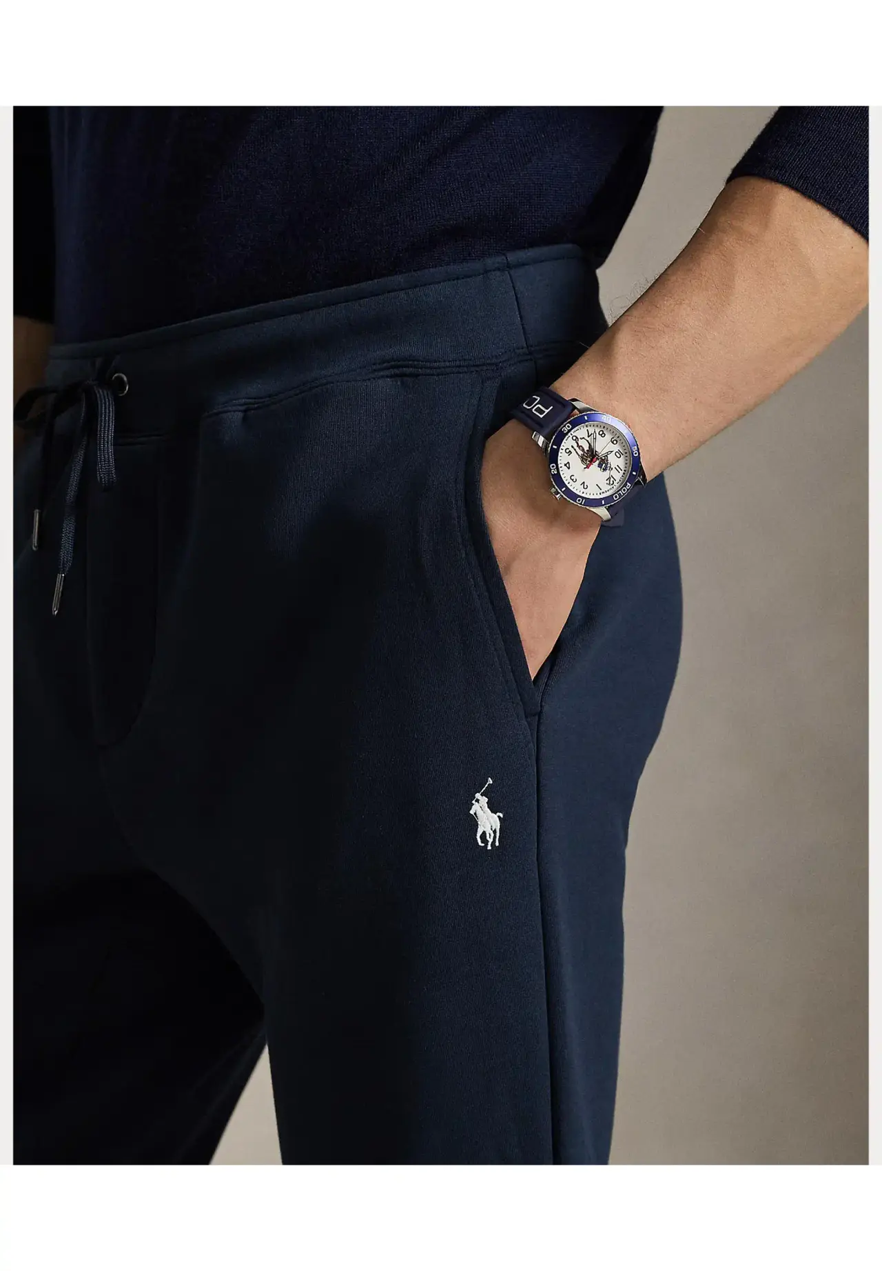 POLO RALPH LAUREN 双层针织慢跑裤
