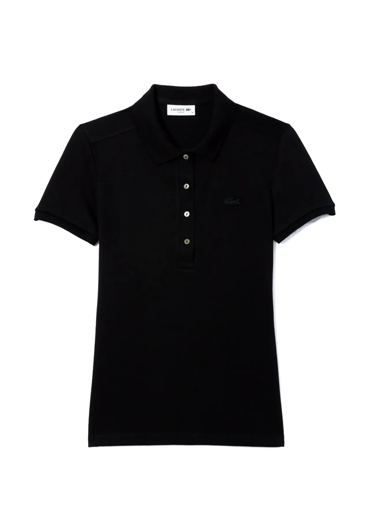 Slim Fit Stretch Cotton Piqué Polo Shirt (Short Sleeve)