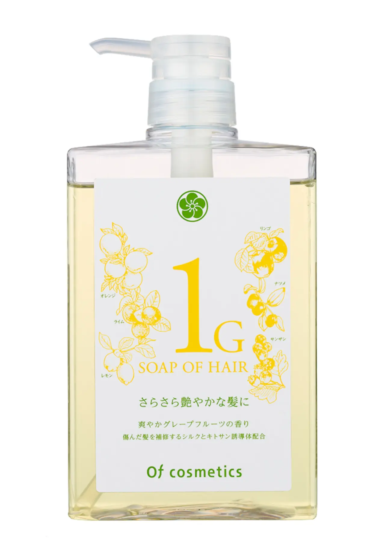 葡萄柚亮泽柔顺洗发液态皂 1-G 625ml