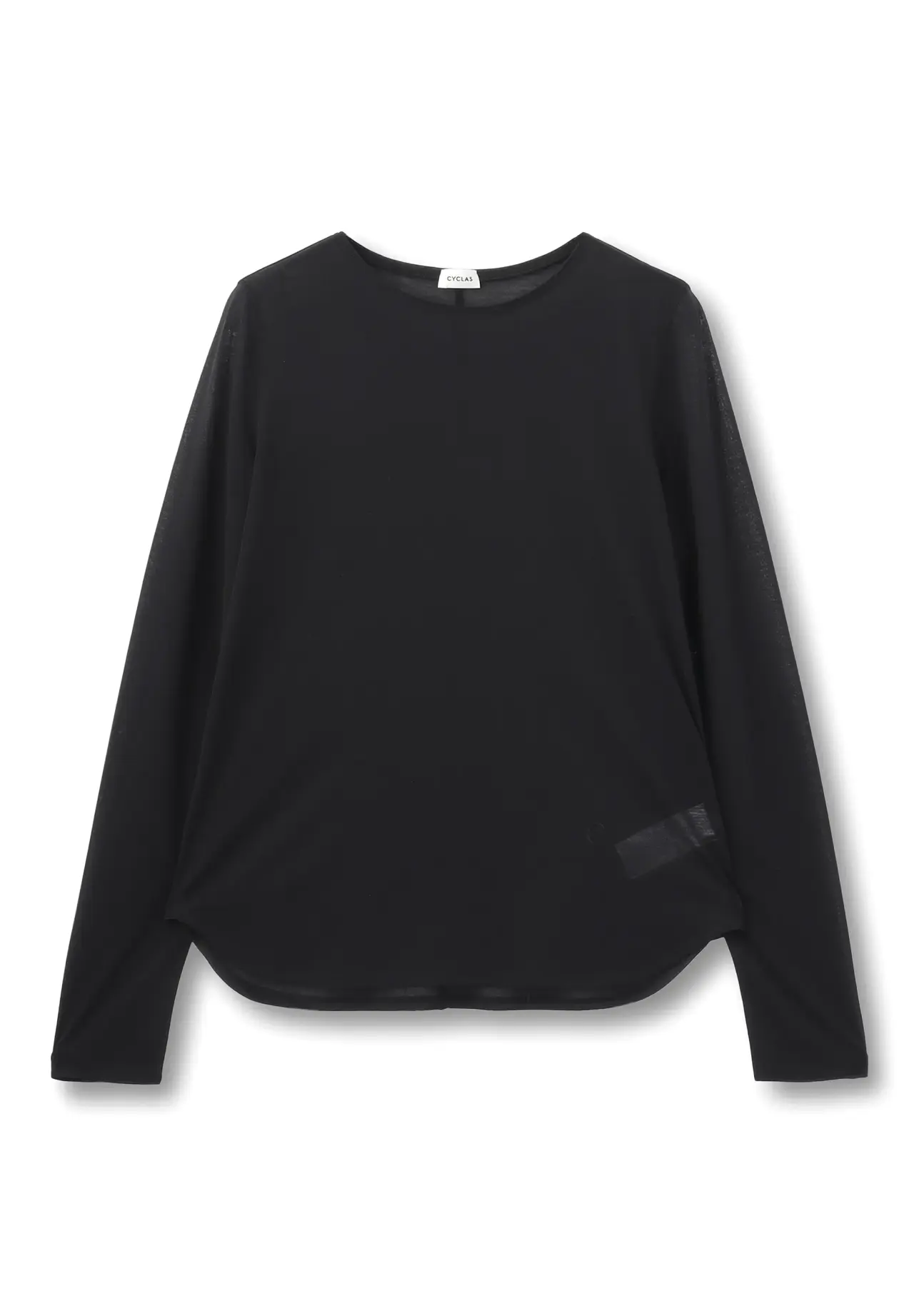 Sheer Cut-and-Sew Top
