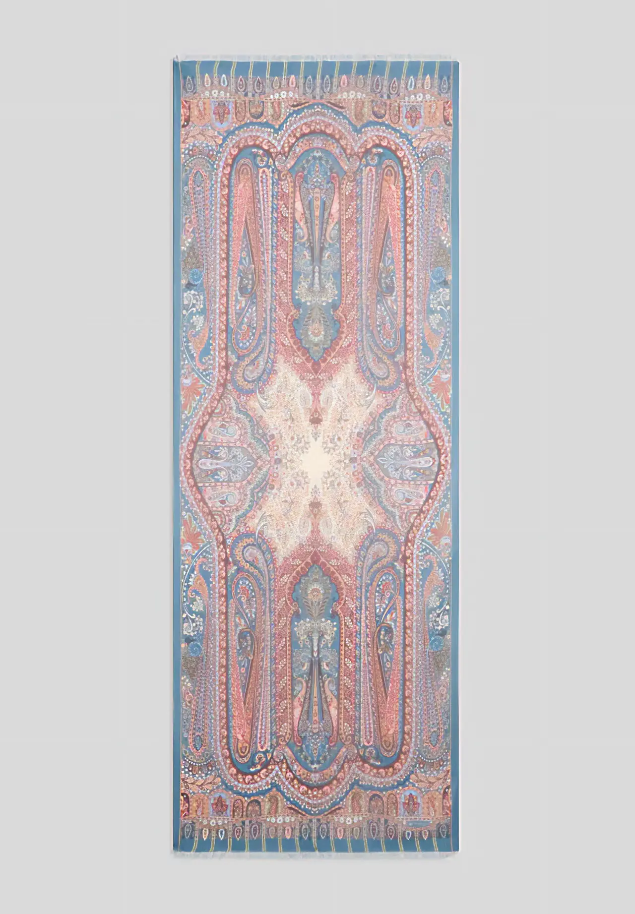 Engineered Print Silk Scarf
