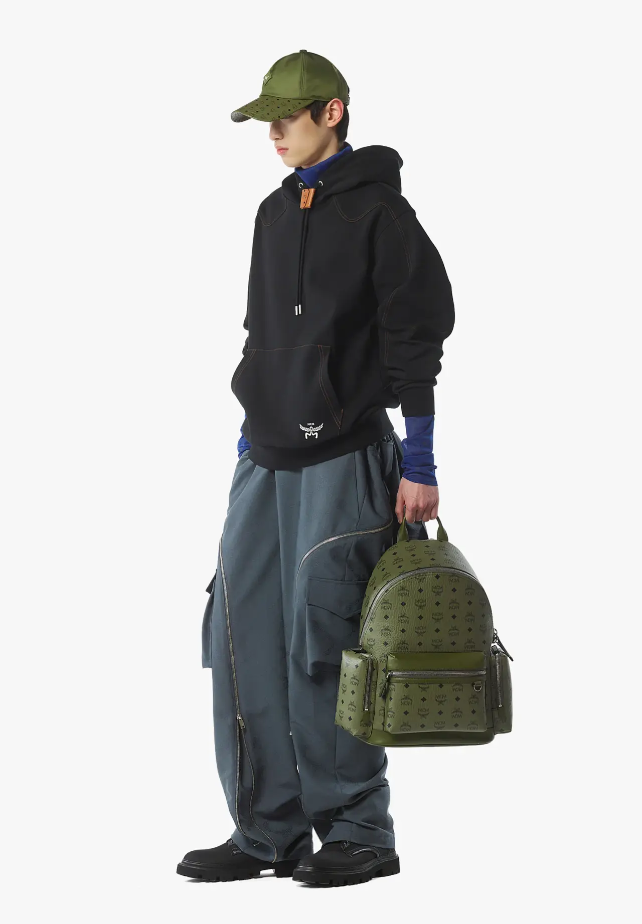 Stark Side Studs Backpack in Visetos