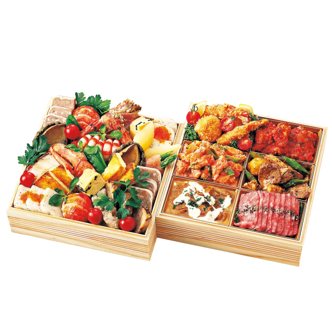 Western Style Two-tier Box
