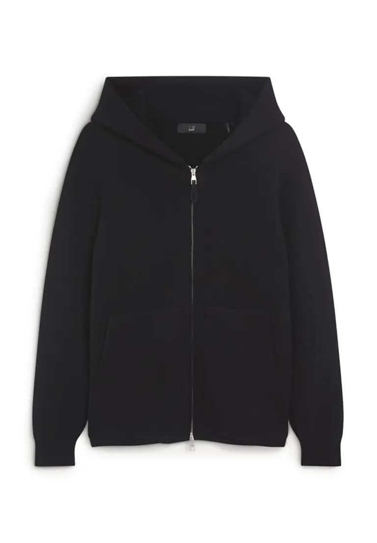 AS LUXURY COTTON CASHMERE ZIP HOODIE, R