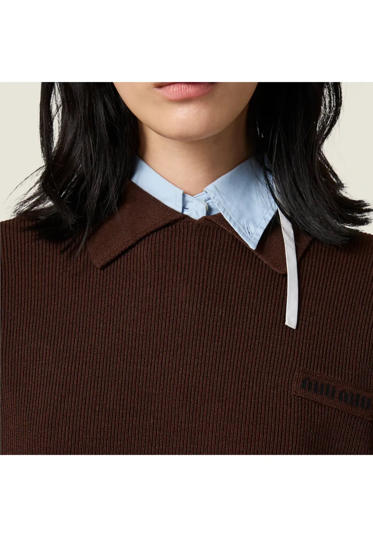 Wool Polo Sweater