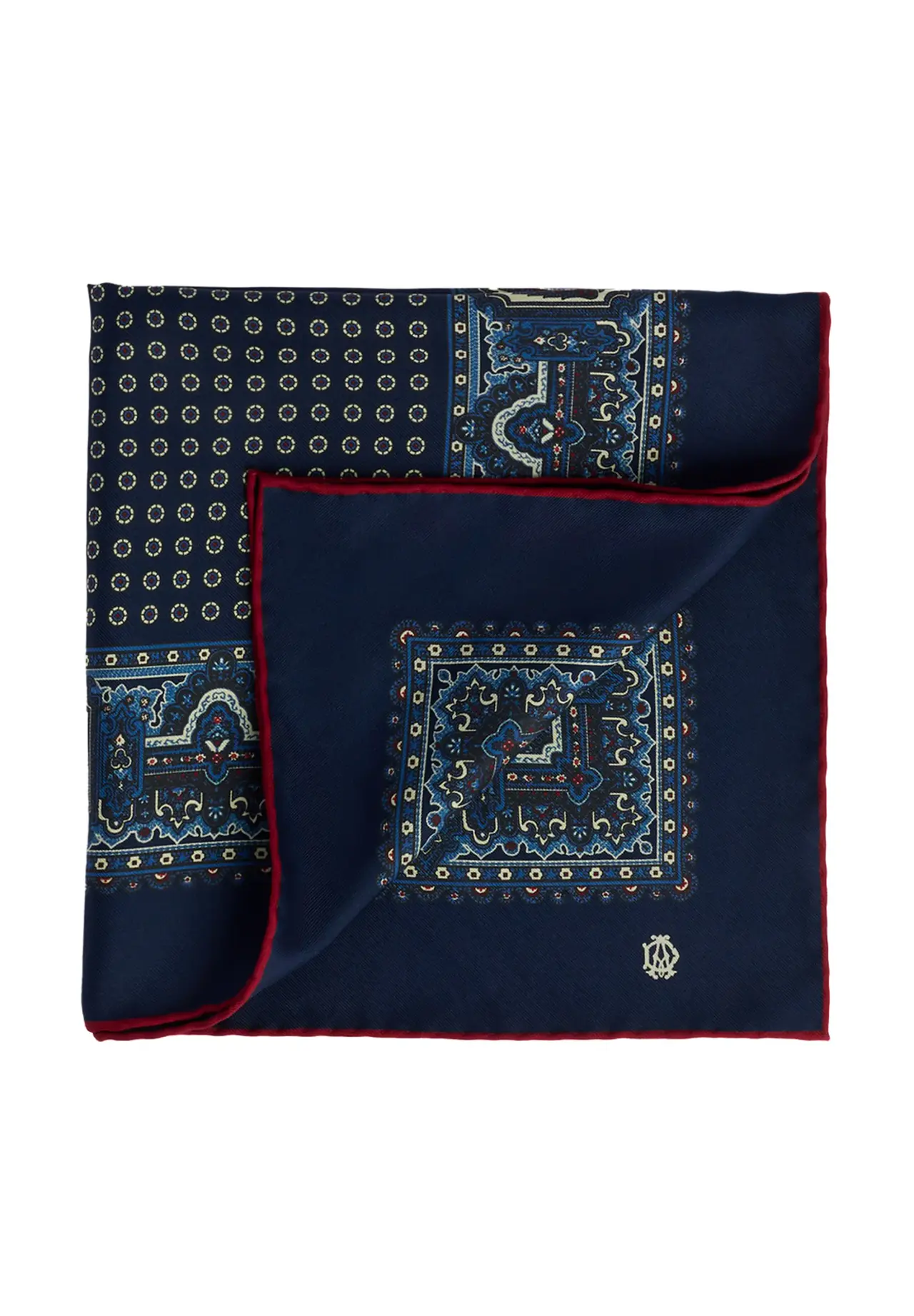 SILK CIRC MED S PRIINTED