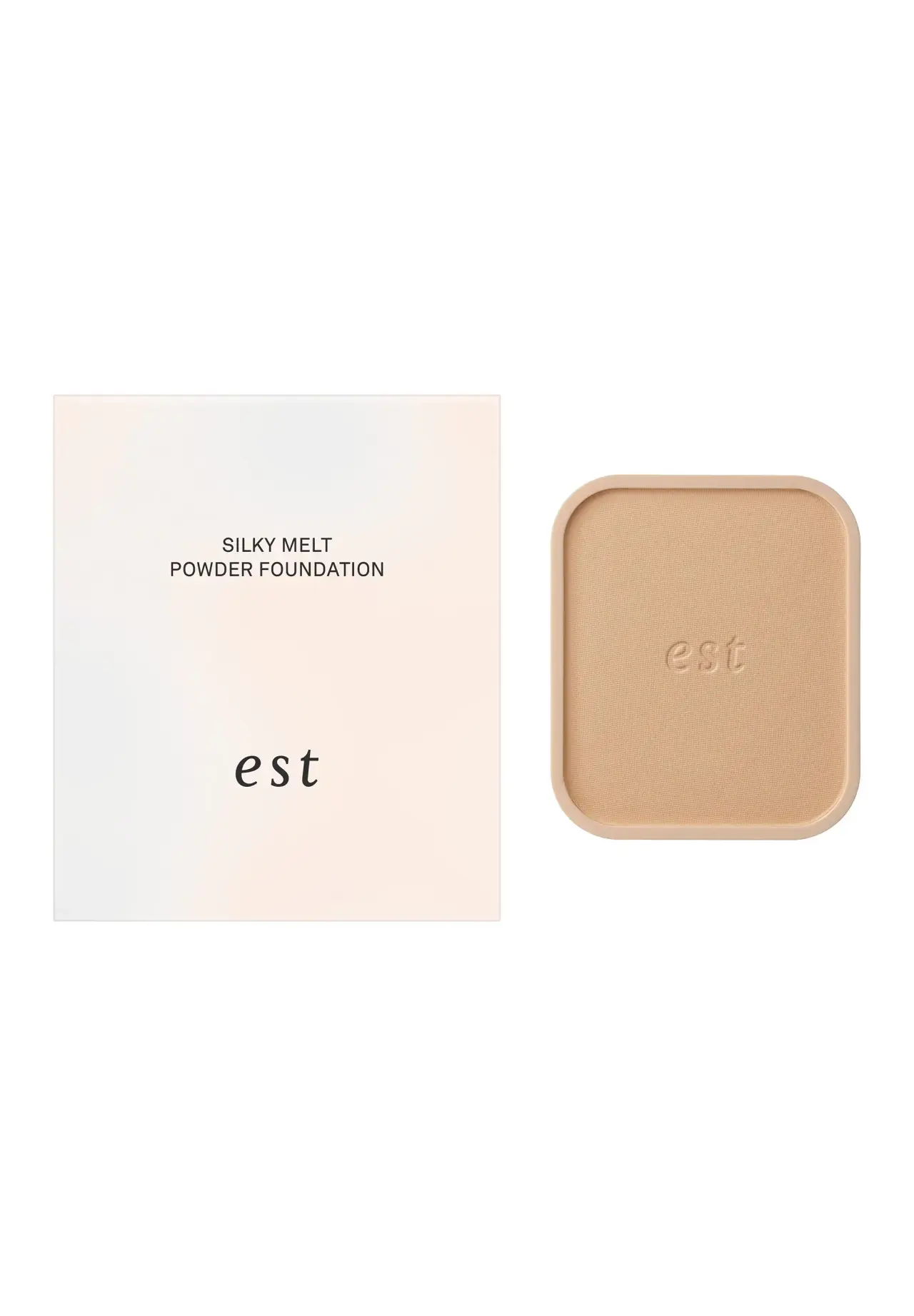est Silky Melt Powder Foundation (Refill)