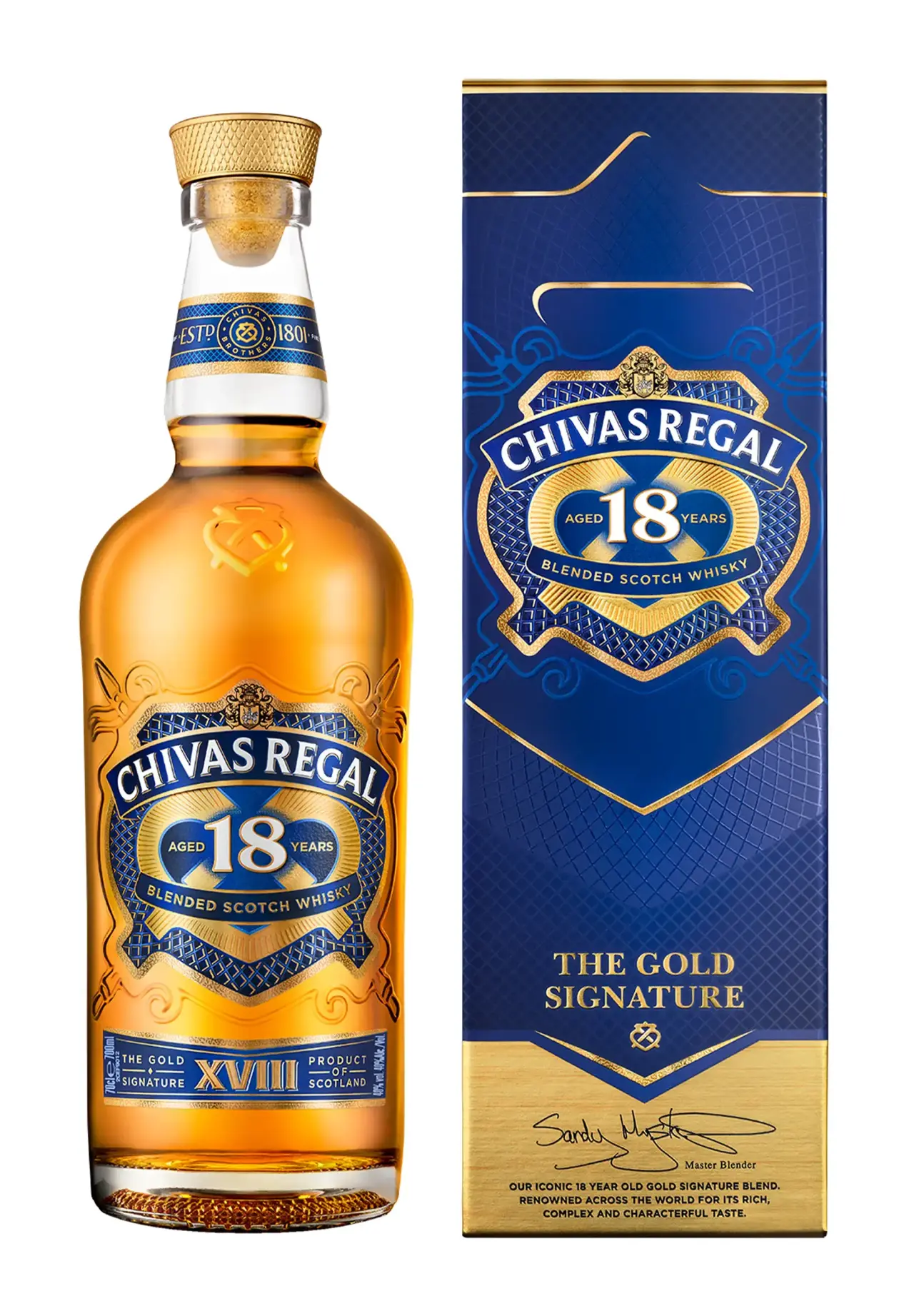CHIVAS REGAL 18年 700mlx6本セット CHIVAS REGAL 18 YEARS OLD 700ml | Matsuya Ginza