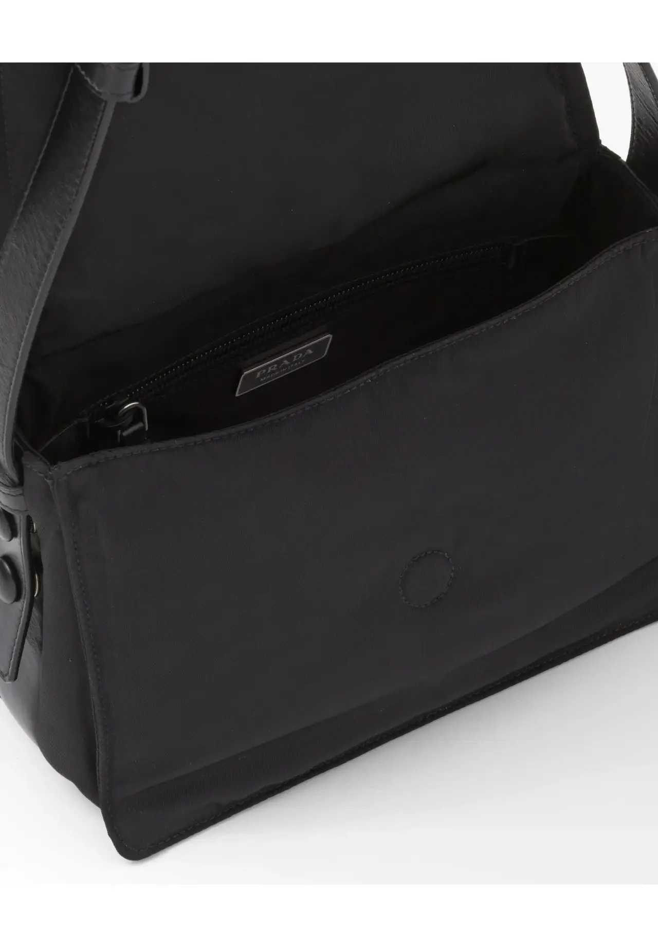 Small Padded Re-Nylon Shoulder Bag