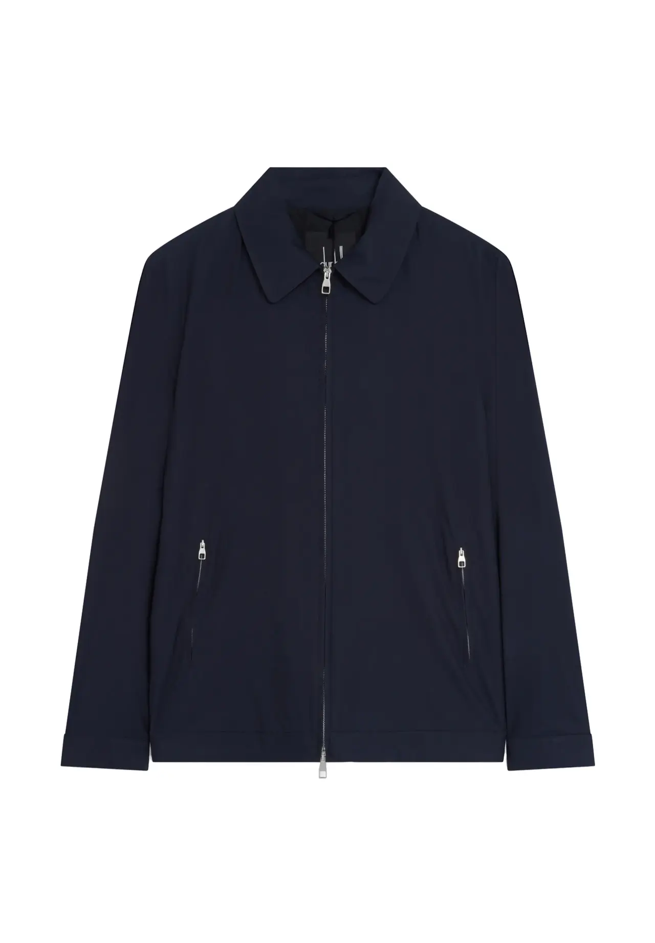 Lightweight Silk Harrington Jacket