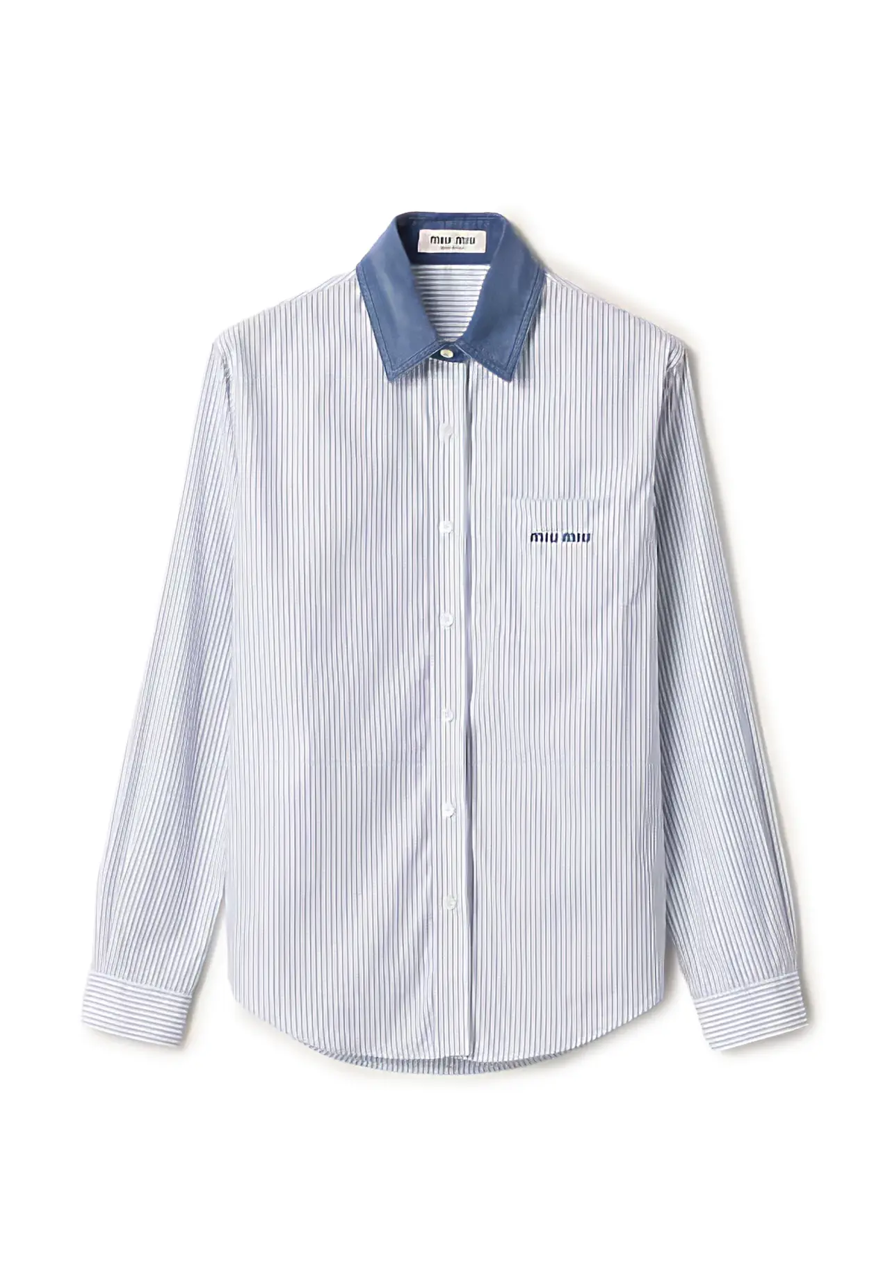 Striped Poplin Shirt