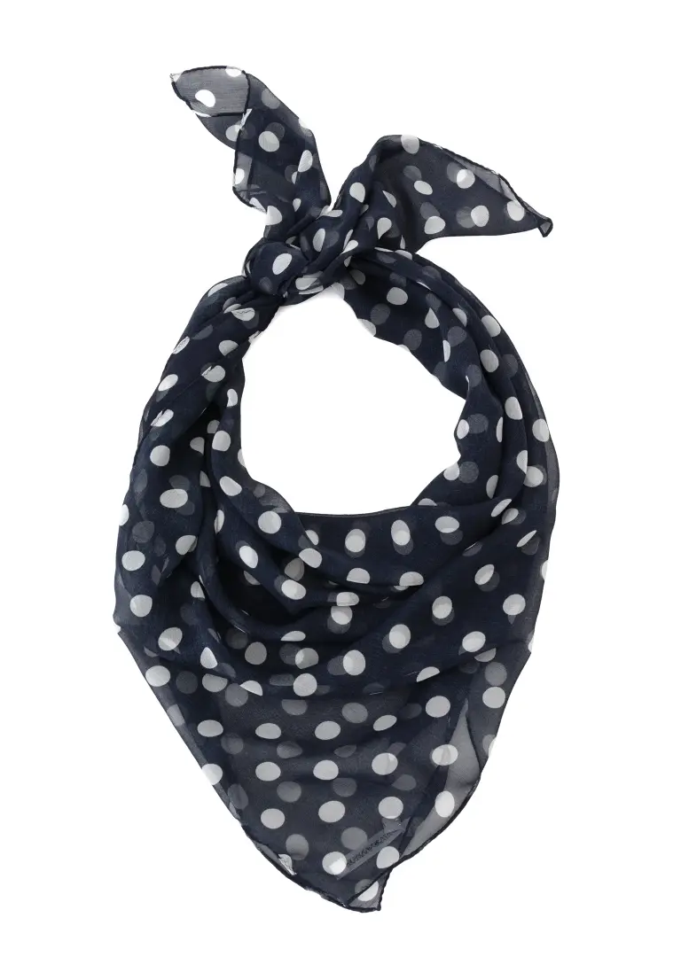 DOTS CHIFFON SILK　スカーフ