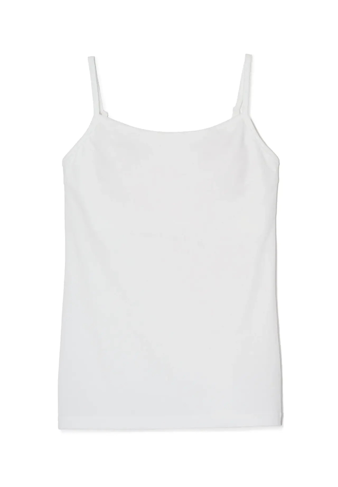 Stretch Jersey Camisole with Built-in Cups