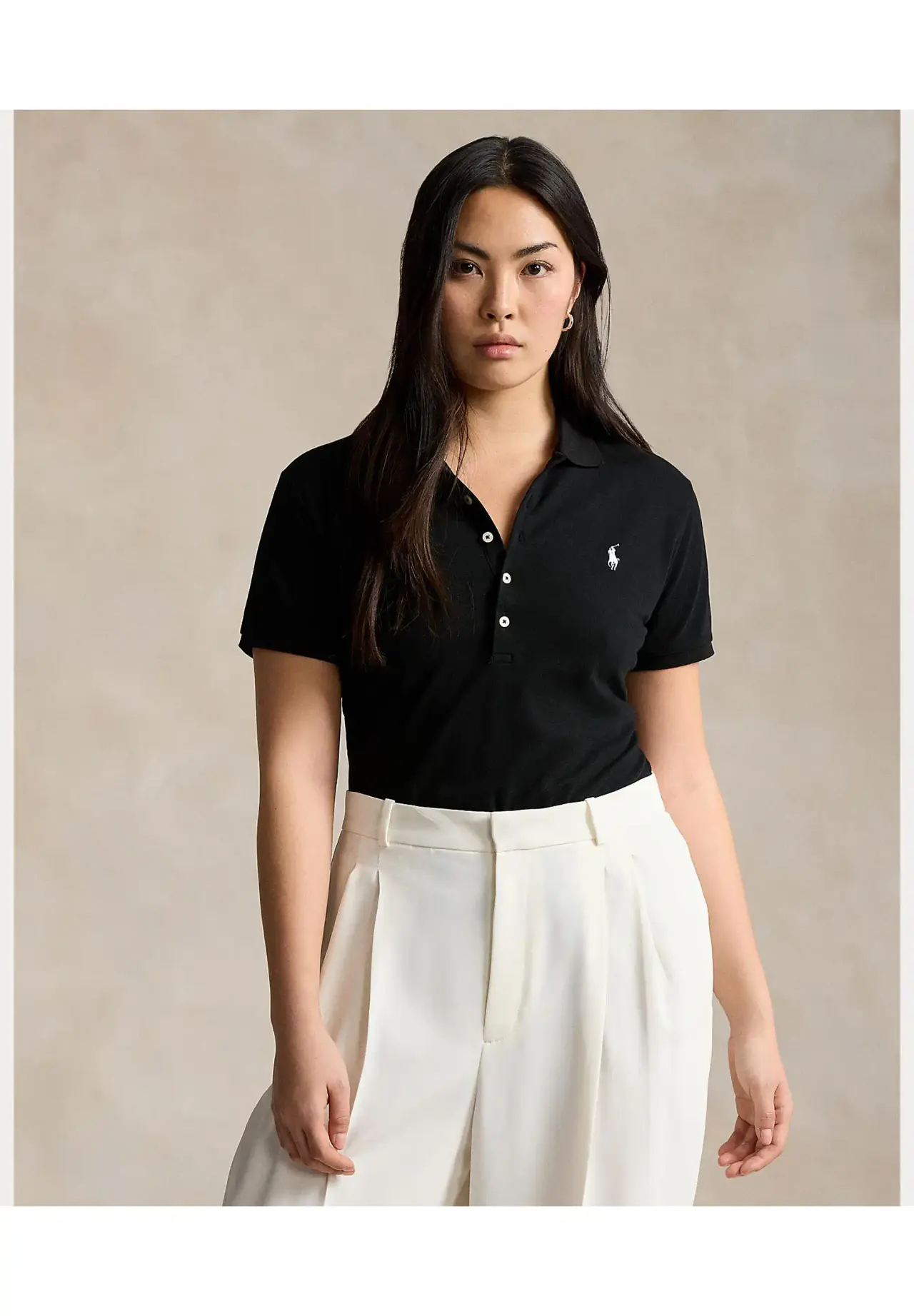 POLO RALPH LAUREN スリム フィット ストレッチ ポロシャツ | Matsuya