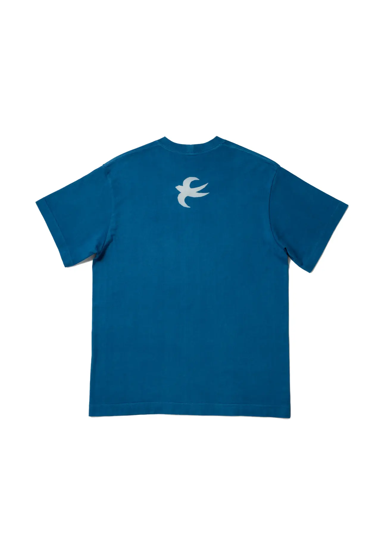 BUAISOU 「銀座のつばめ」Tシャツ ライトインディゴ