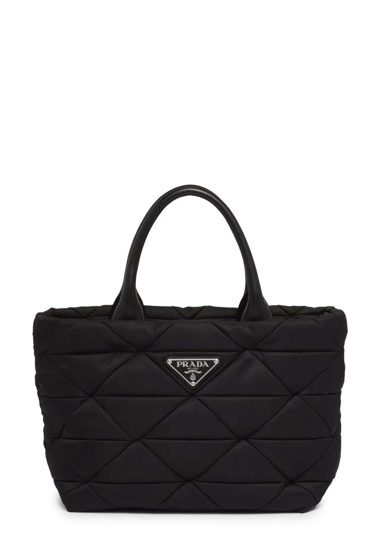 Small Re-Nylon padded tote bag 1BG436 RDJN F0002 V OOO